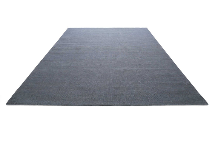 Nizza Teppich navy blau Kurzflor rechteckig