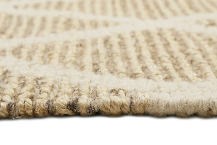 Novella Teppich natur beige Kurzflor rechteckig