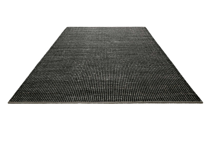 Toulouse Teppich schwarz Kurzflor rechteckig