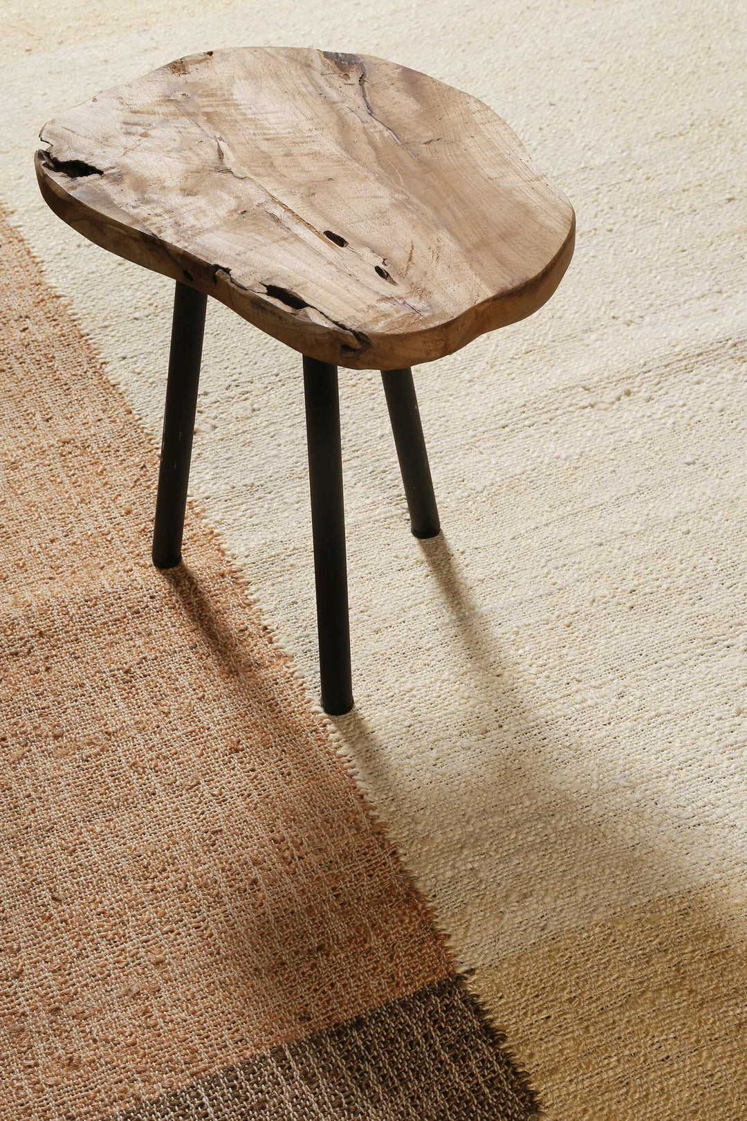 Valentin Teppich creme beige Kurzflor rechteckig