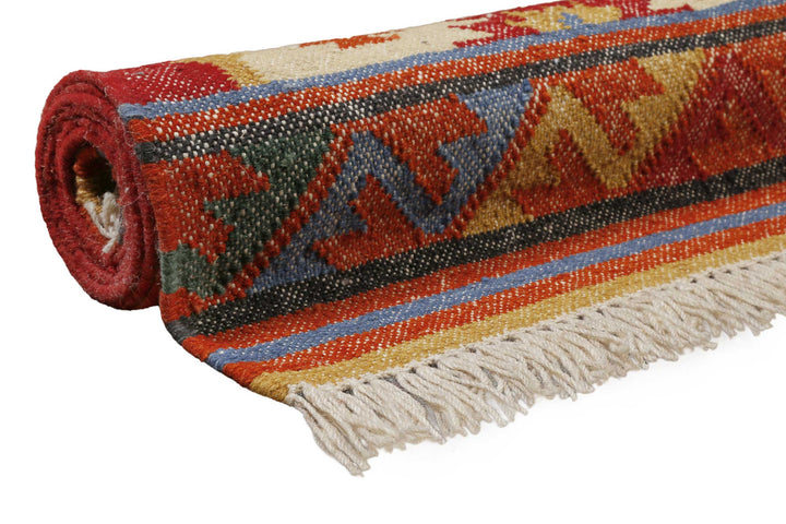 Valere Teppich beige Kurzflor rechteckig