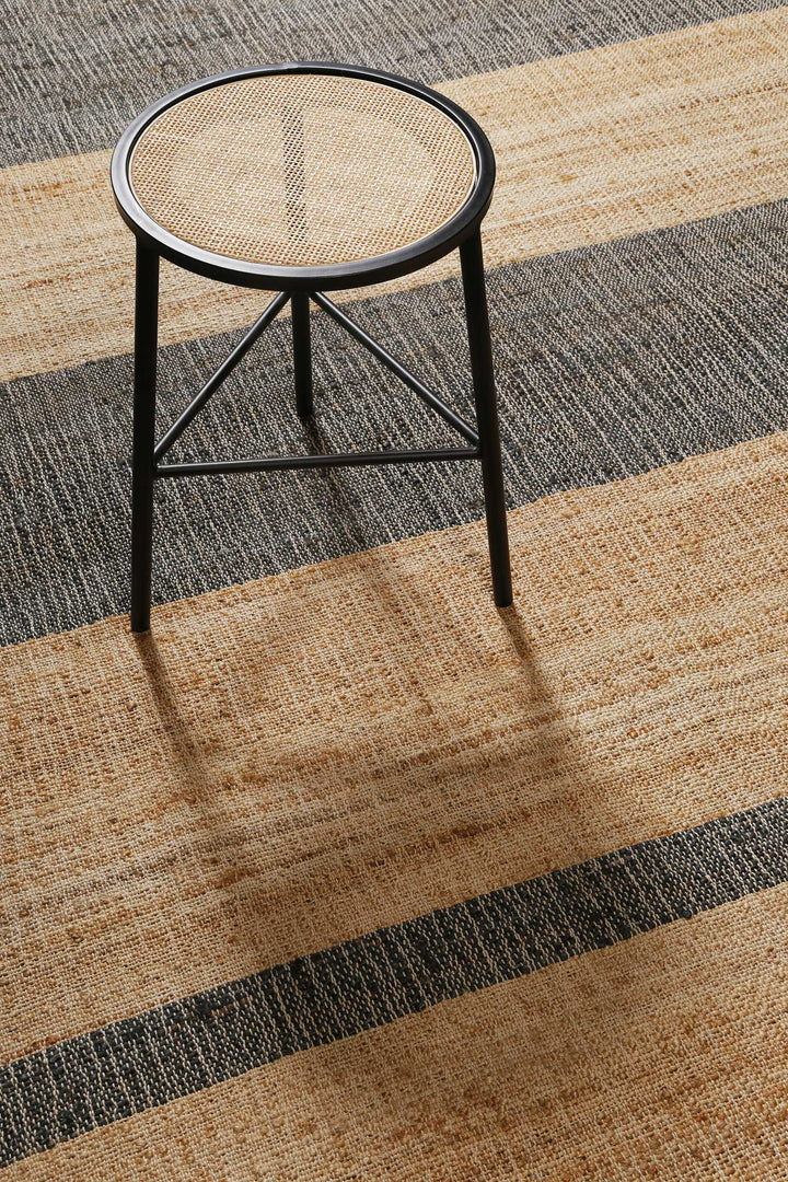 Vante Teppich braun Kurzflor rechteckig