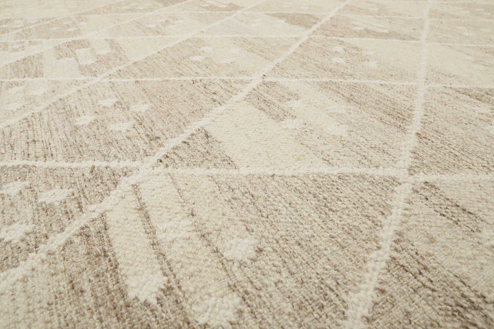 Vermont Teppich beige braun meliert Kurzflor rechteckig