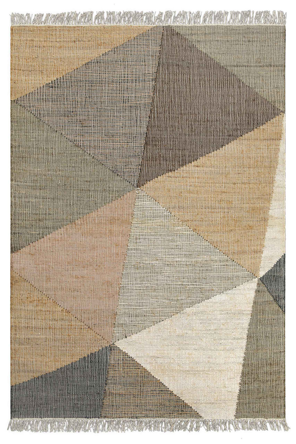 Vincent Teppich sand taupe braun Kurzflor rechteckig