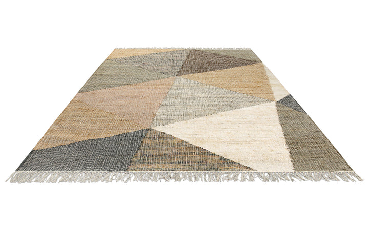 Vincent Teppich sand taupe braun Kurzflor rechteckig