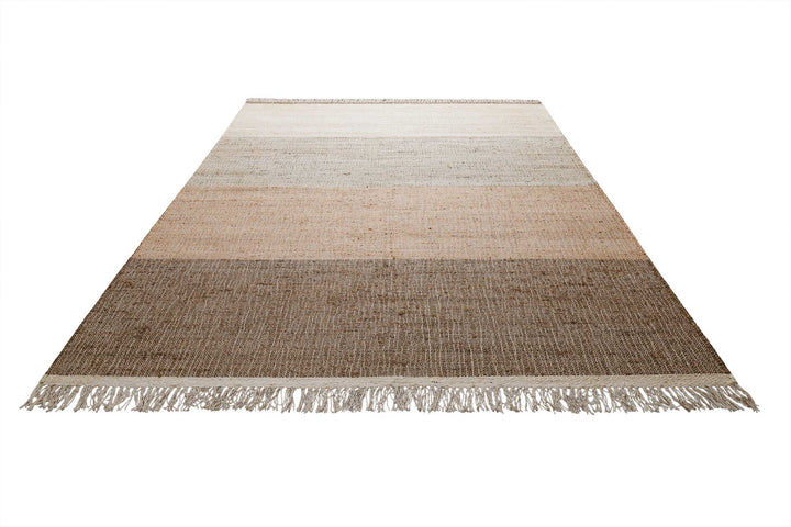 Vito Teppich sand beige Kurzflor rechteckig