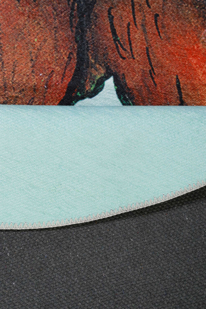 Grüffelo Teppich multicolor Kurzflor rechteckig