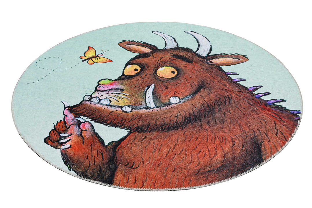 Grüffelo Teppich multicolor Kurzflor rechteckig