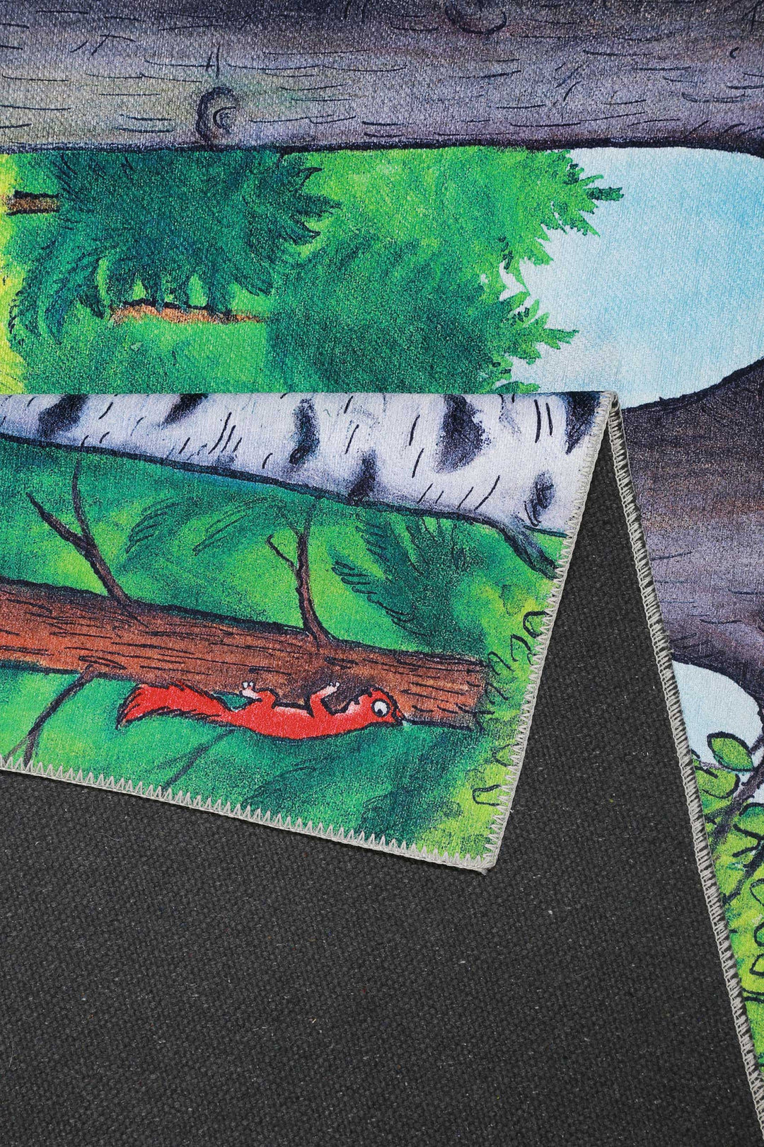 Mouselo Teppich multicolor Kurzflor rechteckig