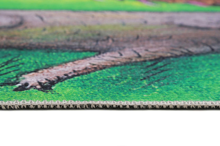 Wanderlo Teppich multicolor Kurzflor rechteckig