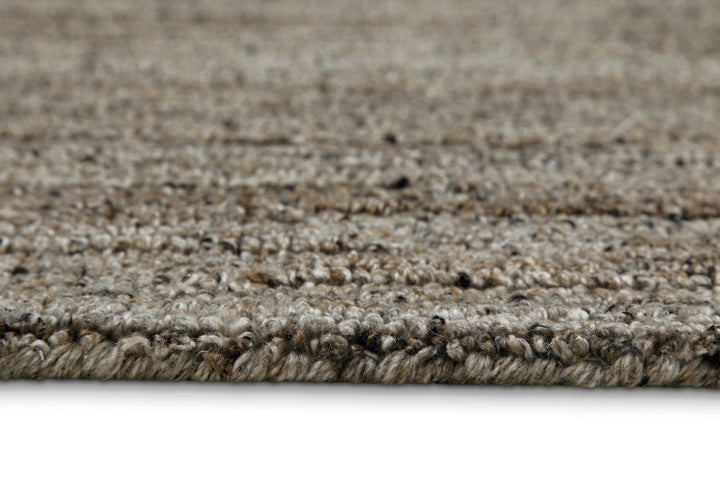 Kurzflor Teppich Grau Braun meliert "Hamptons EIGHTEEN" WECONhome