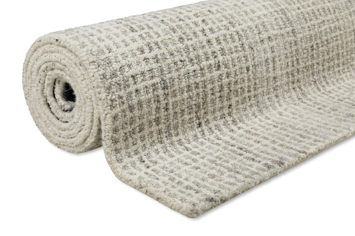 Kurzflor Teppich Greige meliert "Hamptons FOURTEEN" WECONhome