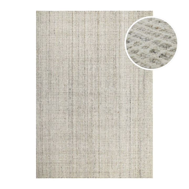 Kurzflor Teppich Greige meliert "Hamptons FOURTEEN" WECONhome