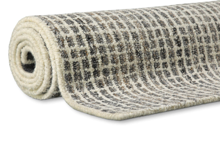 Kurzflor Teppich Grau Braun meliert "Hamptons FOURTEEN" WECONhome