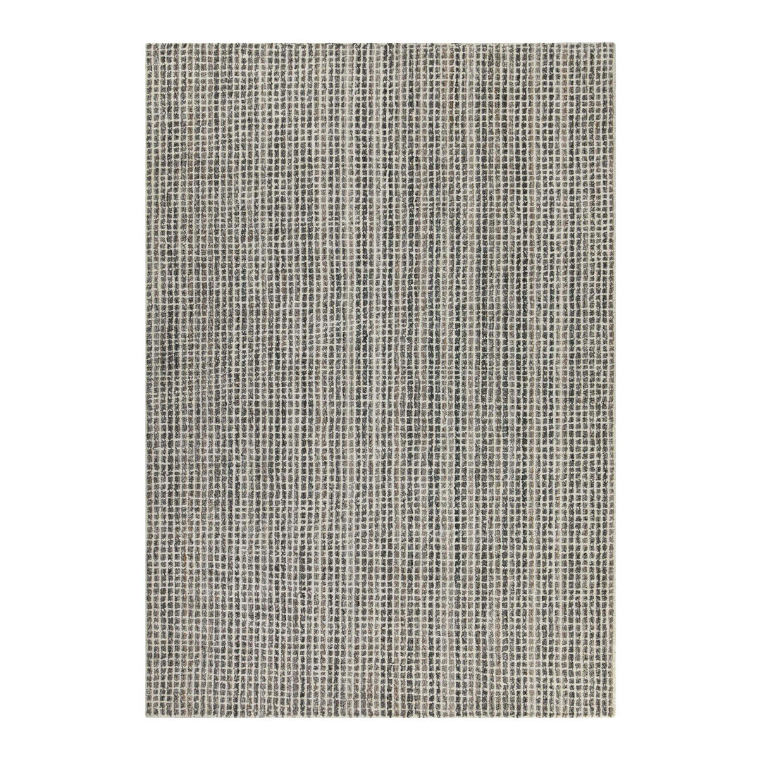 Kurzflor Teppich Grau Braun meliert "Hamptons FOURTEEN" WECONhome