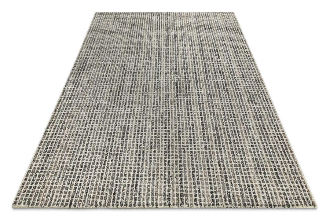 Kurzflor Teppich Grau Braun meliert "Hamptons FOURTEEN" WECONhome