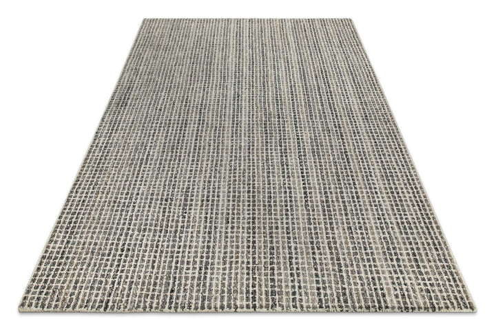 Kurzflor Teppich Grau Braun meliert "Hamptons FOURTEEN" WECONhome