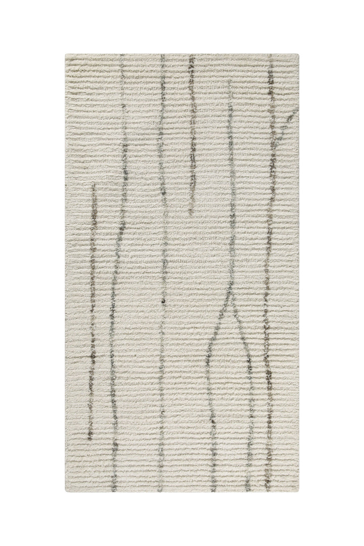 Kurzflor Teppich Creme Weiß "Hamptons THIRTYNINE" WECONhome