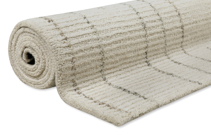 Kurzflor Teppich Creme Weiß "Hamptons THIRTYNINE" WECONhome