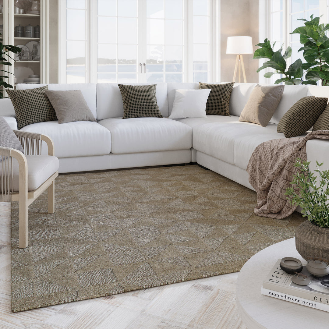 Hamptons THIRTYSEVEN Teppich im Interieur ausgelegt und harmonisch in das Raumkonzept integriert.