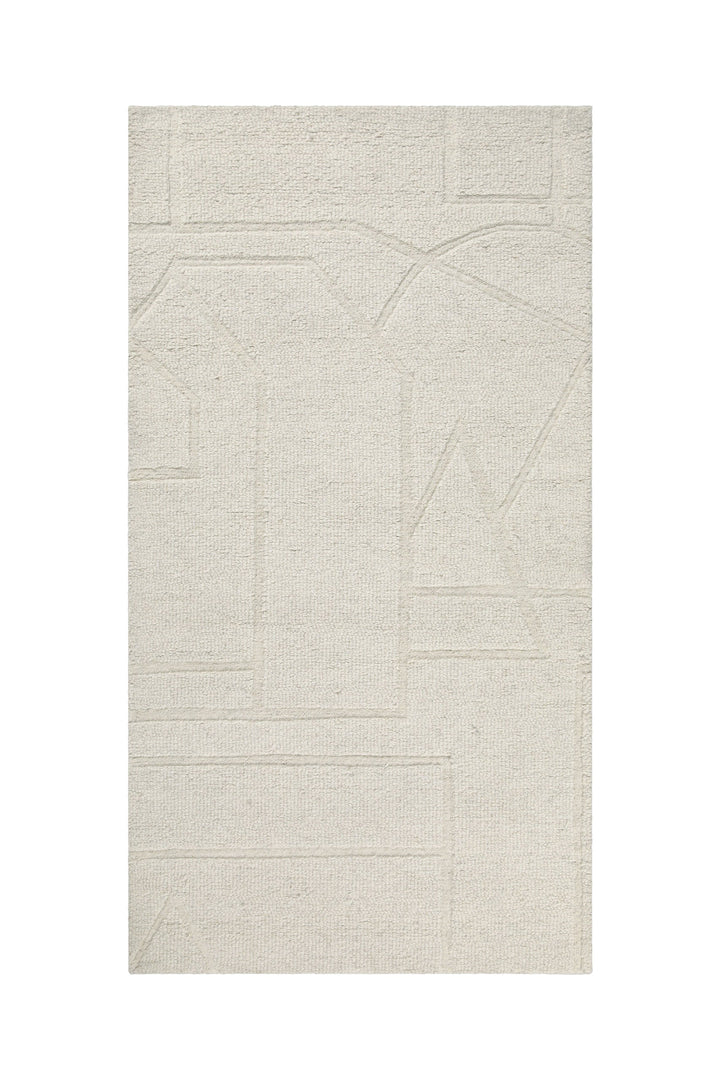 Kurzflor Teppich Creme Weiß "Hamptons TWENTYEIGHT" WECONhome