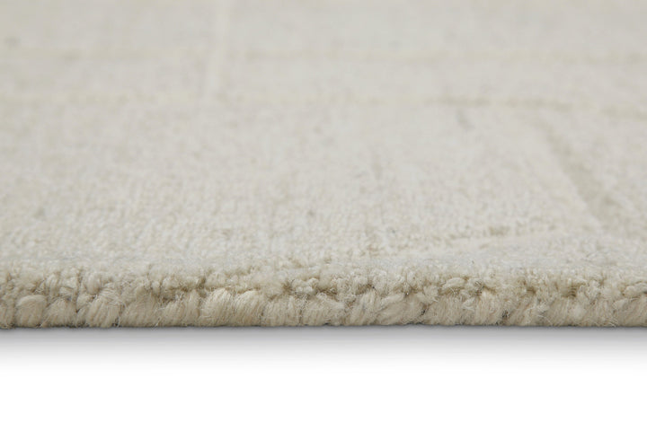 Kurzflor Teppich Creme Weiß "Hamptons TWENTYEIGHT" WECONhome