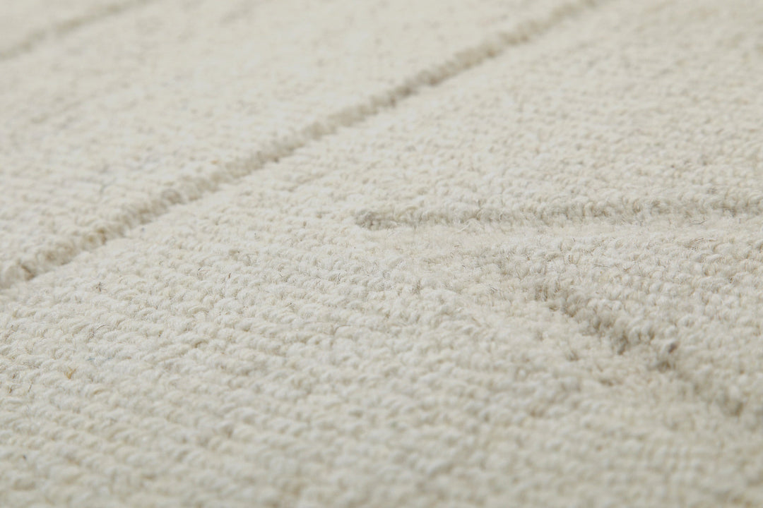 Kurzflor Teppich Creme Weiß "Hamptons TWENTYEIGHT" WECONhome