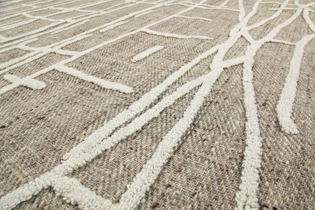 Kurzflor Teppich Taupe meliert "Hamptons TWENTYFIVE" WECONhome