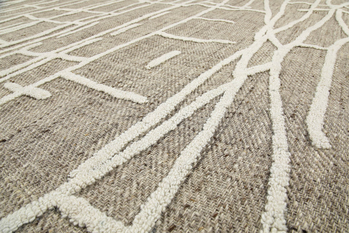 Kurzflor Teppich Taupe meliert "Hamptons TWENTYFIVE" WECONhome