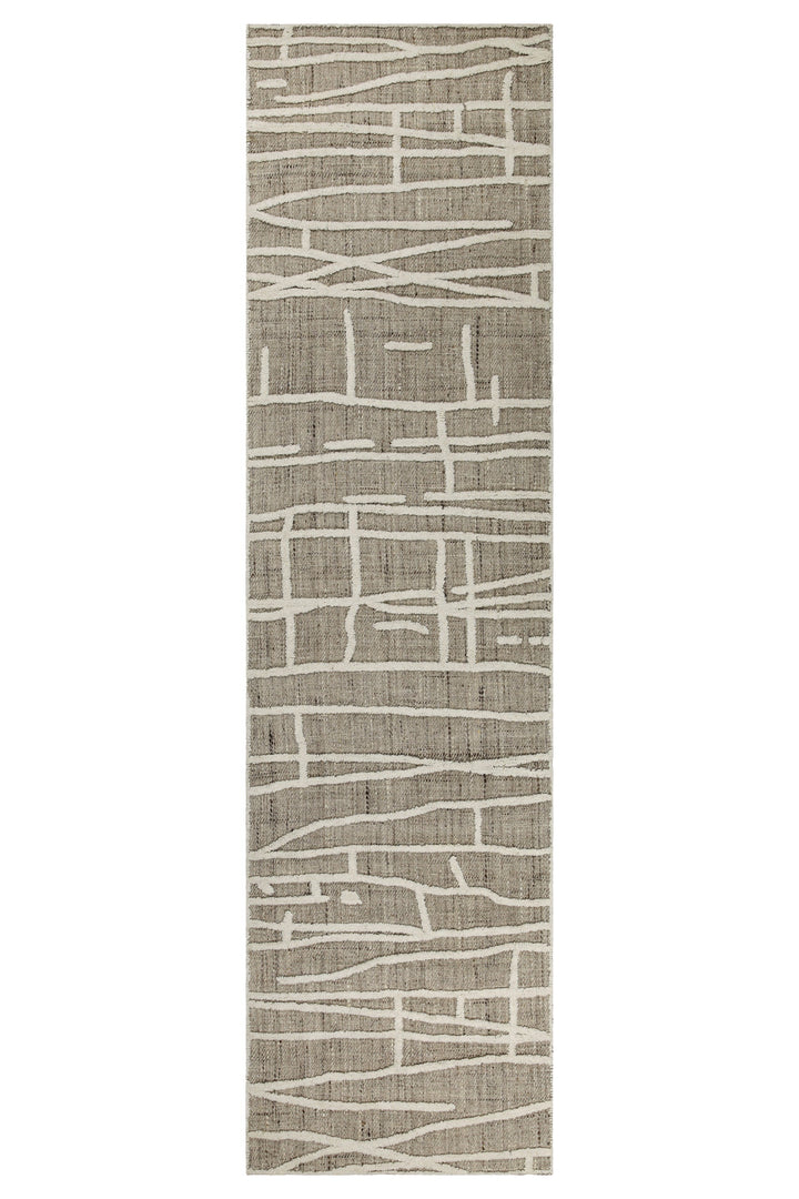 Kurzflor Teppich Taupe meliert "Hamptons TWENTYFIVE" WECONhome