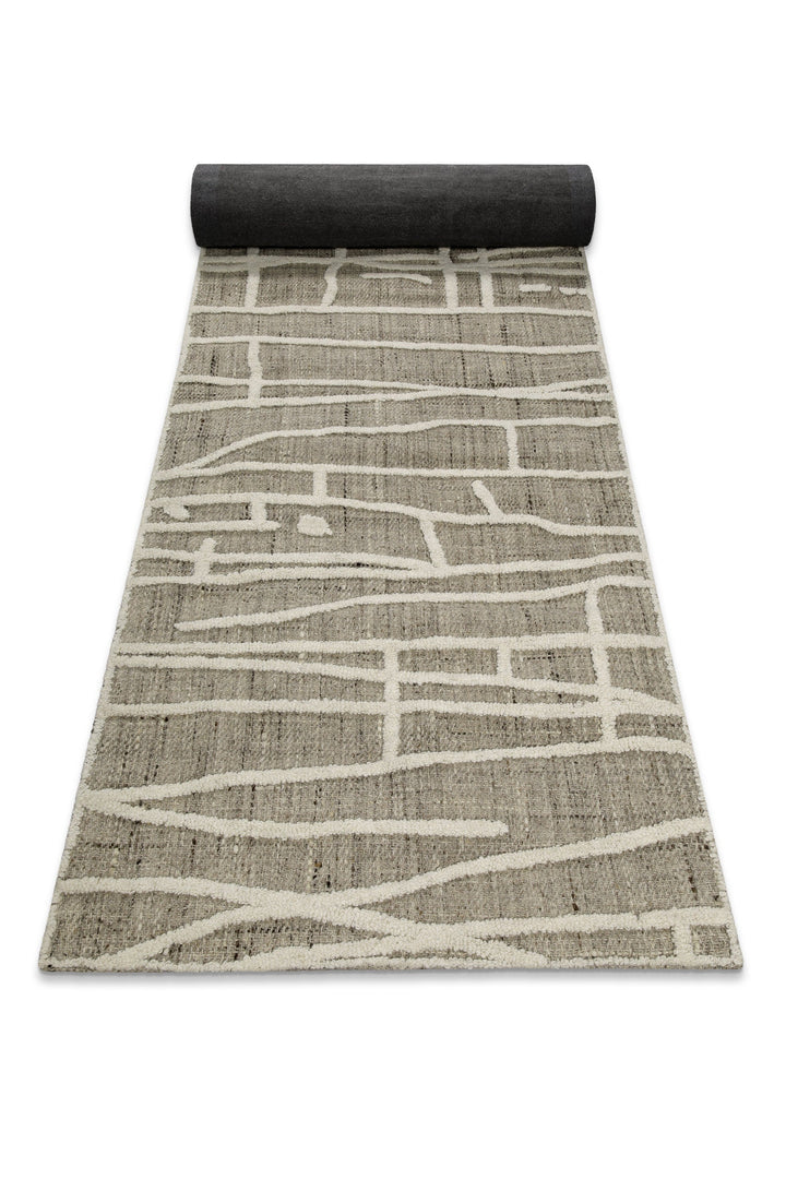 Kurzflor Teppich Taupe meliert "Hamptons TWENTYFIVE" WECONhome