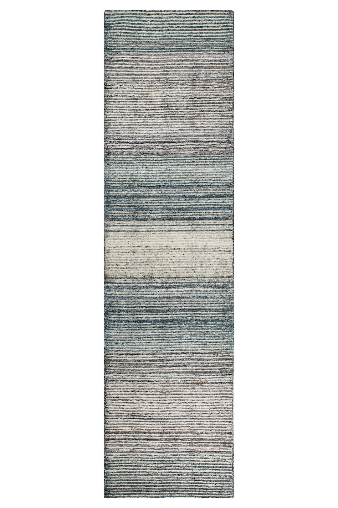 Kurzflor Teppich Grau Blau meliert "Hamptons TWENTYFOUR" WECONhome
