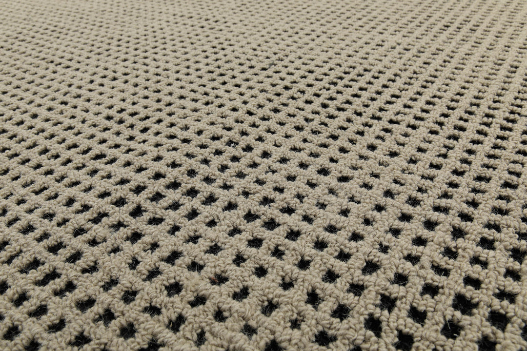 Nahaufnahme der Oberfläche vom Hamptons TWENTYNINE Teppich mit feiner Textilstruktur und hochwertiger Verarbeitung.