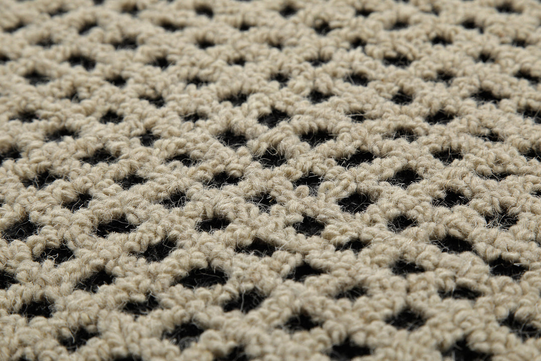 Detailbild des Hamptons TWENTYNINE Wohnteppichs mit moderner, strukturierter Floroptik und präzisem Design.