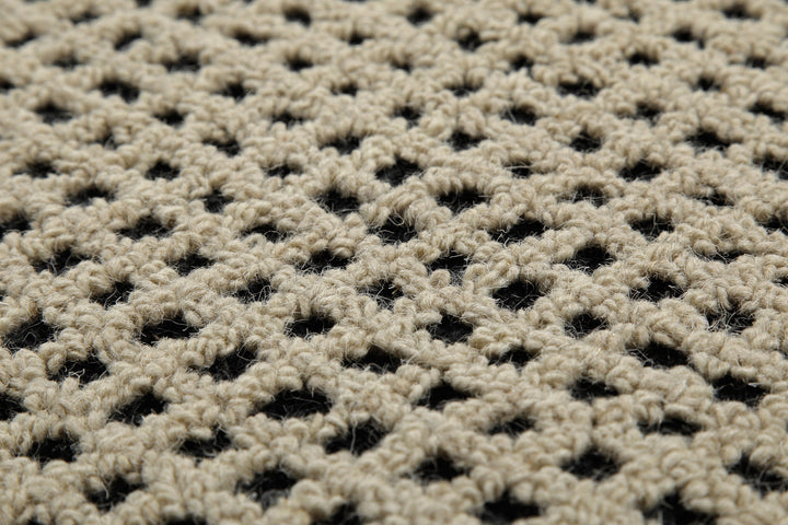 Detailbild des Hamptons TWENTYNINE Wohnteppichs mit moderner, strukturierter Floroptik und präzisem Design.