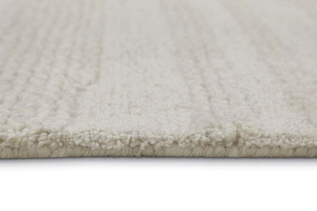 Kurzflor Teppich Creme Weiß "Hamptons TWENTYSEVEN" WECONhome