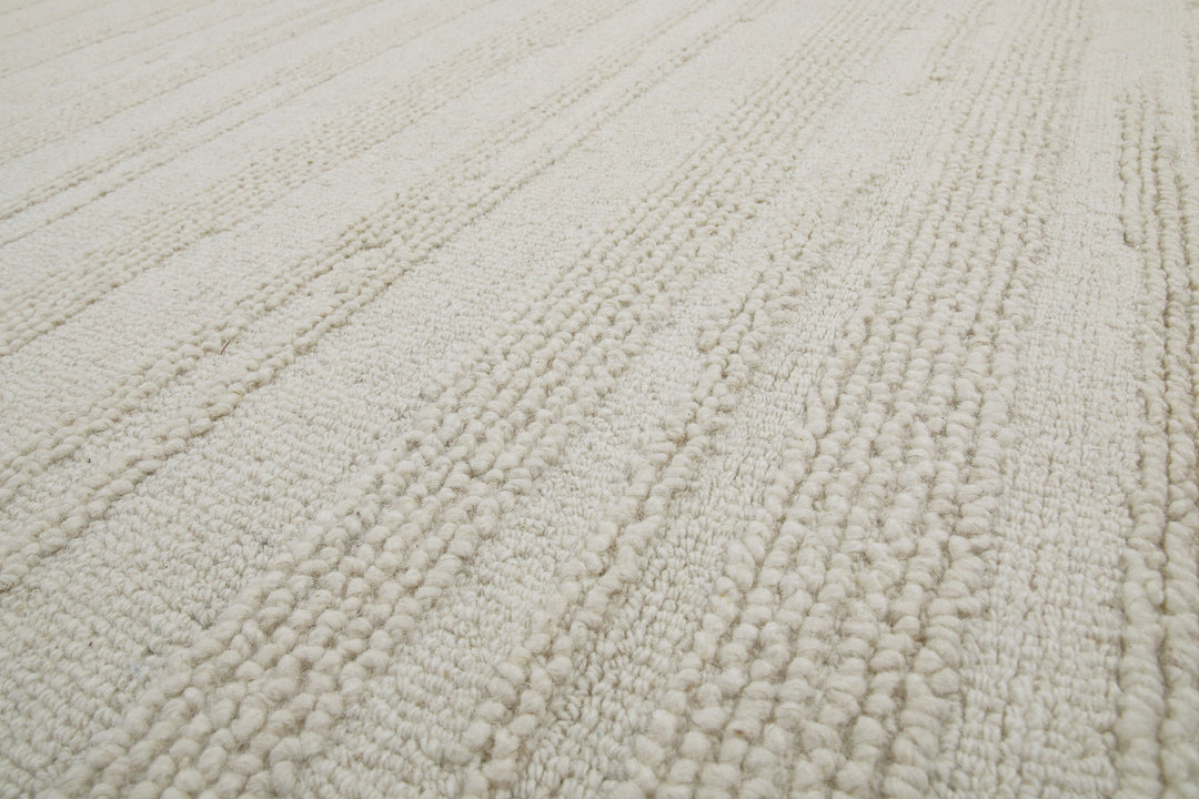 Kurzflor Teppich Creme Weiß "Hamptons TWENTYSEVEN" WECONhome