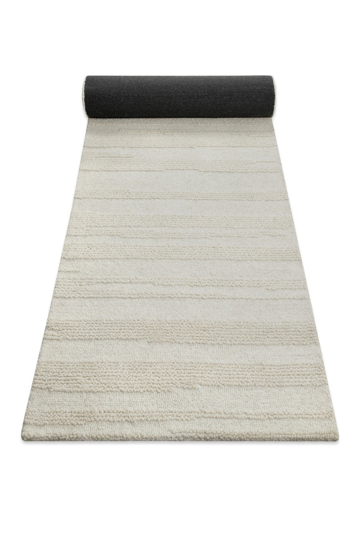 Kurzflor Teppich Creme Weiß "Hamptons TWENTYSEVEN" WECONhome