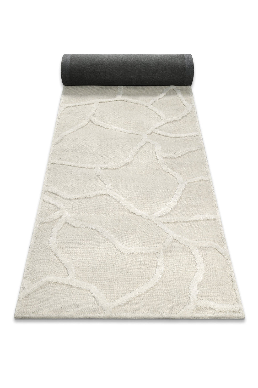 Kurzflor Teppich Creme Weiß "Hamptons TWENTYSIX" WECONhome