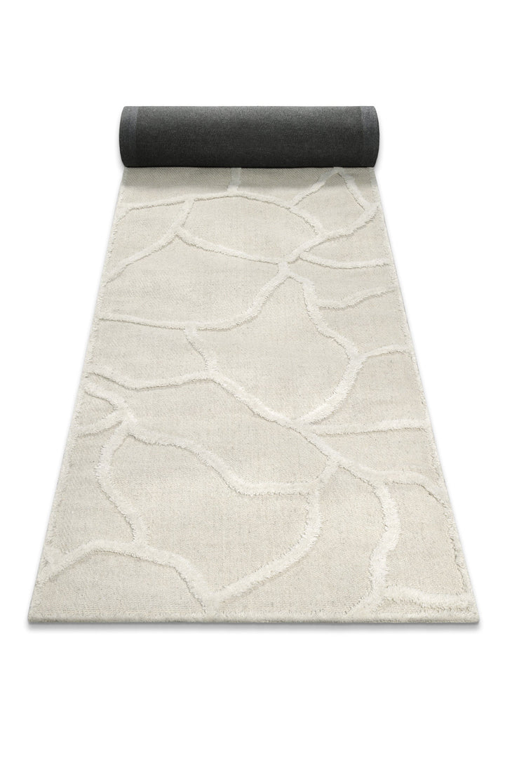 Kurzflor Teppich Creme Weiß "Hamptons TWENTYSIX" WECONhome