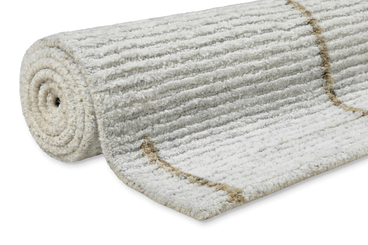 Kurzflor Teppich Perl Weiß "Hamptons TWENTYTWO" WECONhome