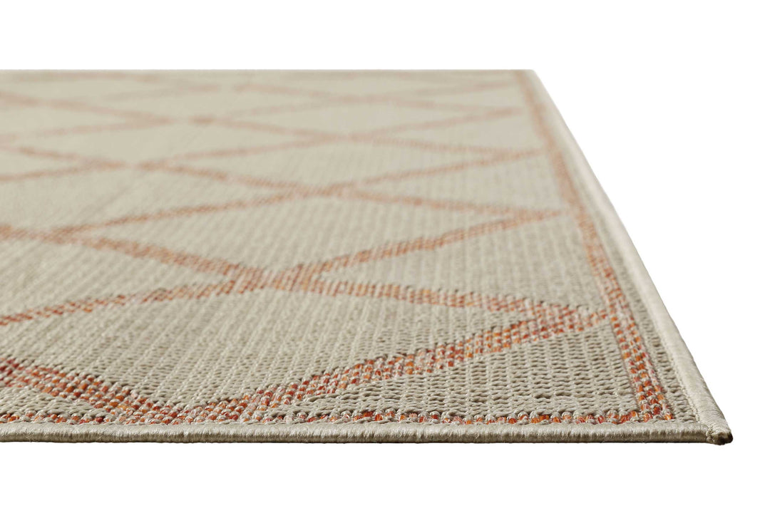 Bergamo Outdoor beige Kurzflor rechteckig