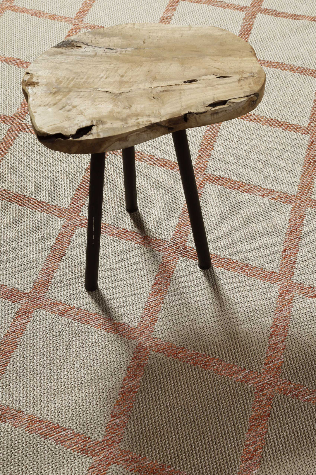 Bergamo Outdoor beige Kurzflor rechteckig