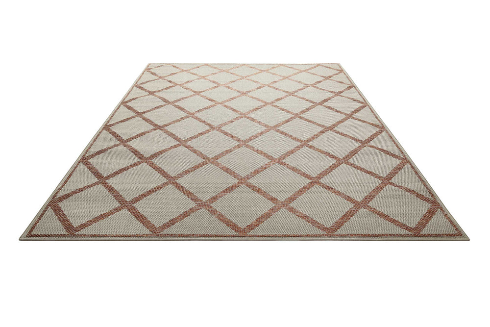Bergamo Outdoor beige Kurzflor rechteckig