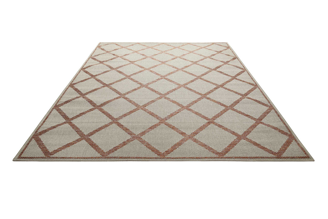 Bergamo Outdoor beige Kurzflor rechteckig