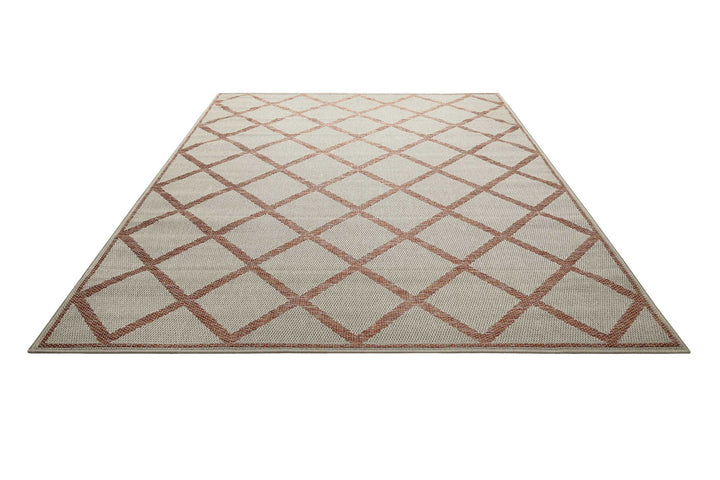 Bergamo Outdoor beige Kurzflor rechteckig