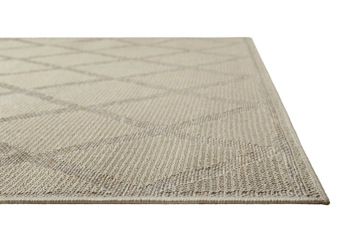 Bergamo Outdoor beige Kurzflor rechteckig