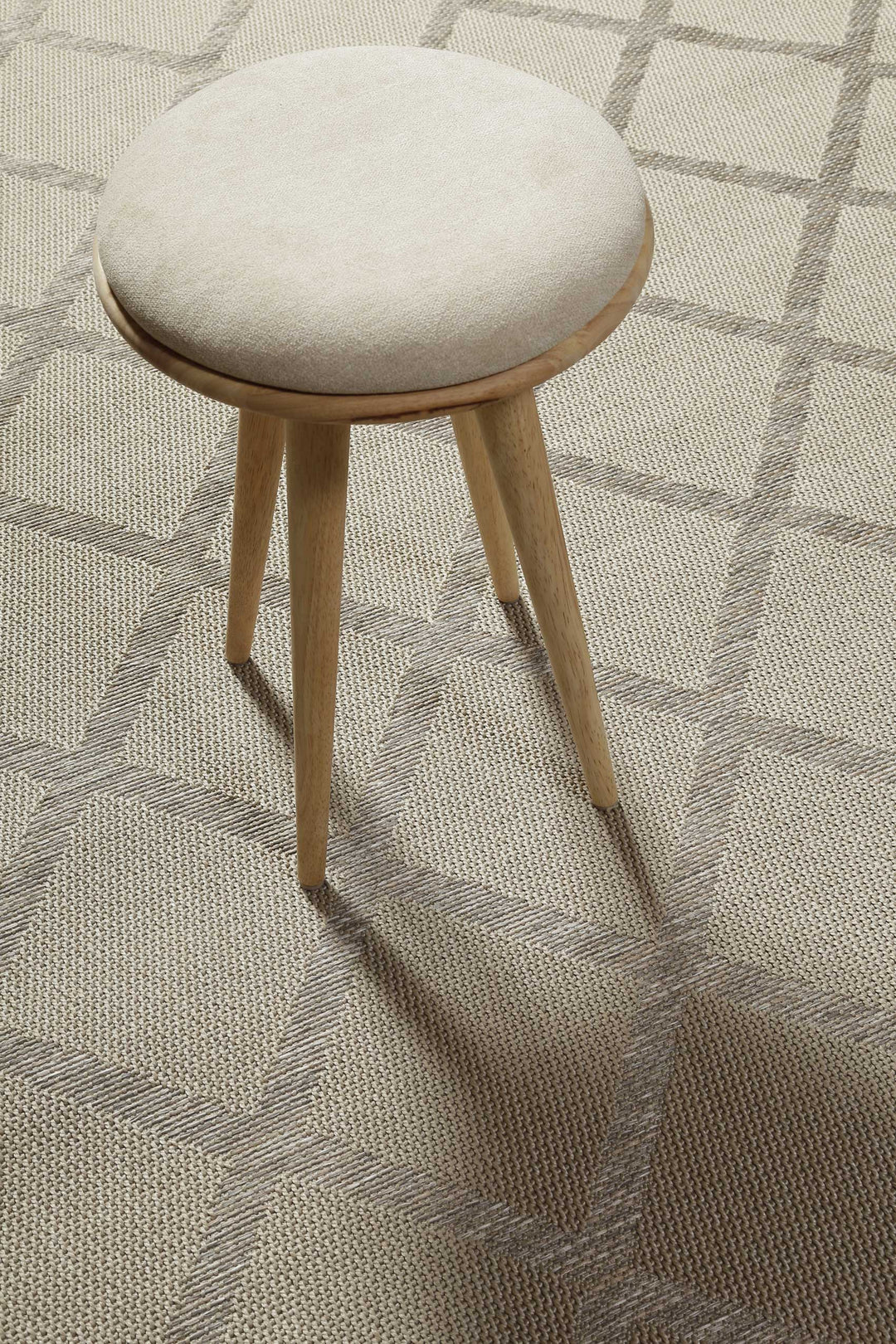 Bergamo Outdoor beige Kurzflor rechteckig