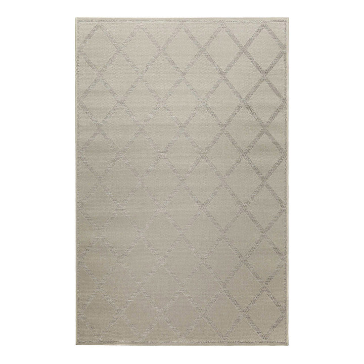 Bergamo Outdoor beige Kurzflor rechteckig