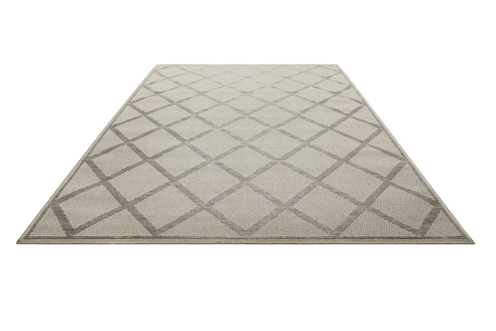 Bergamo Outdoor beige Kurzflor rechteckig
